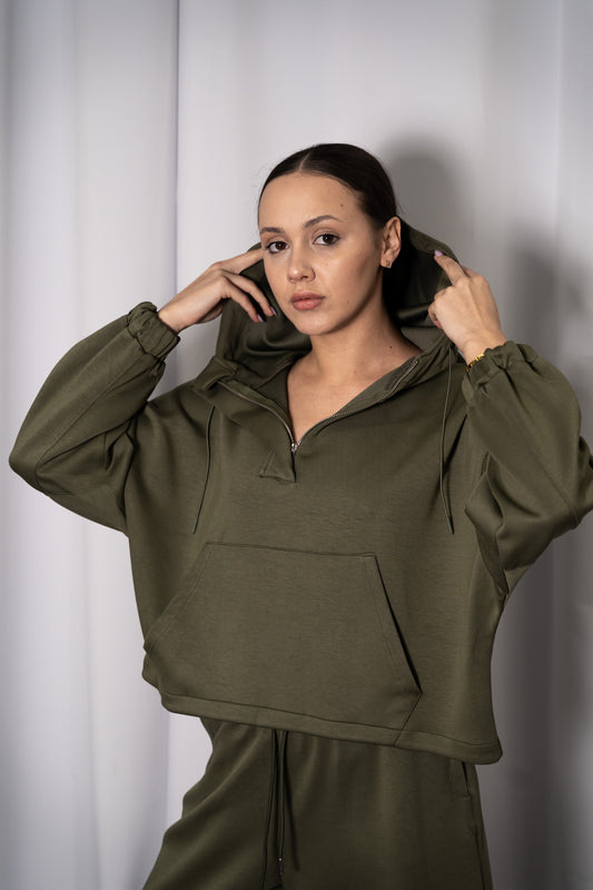 Bluza sportowa khaki BSW 1007