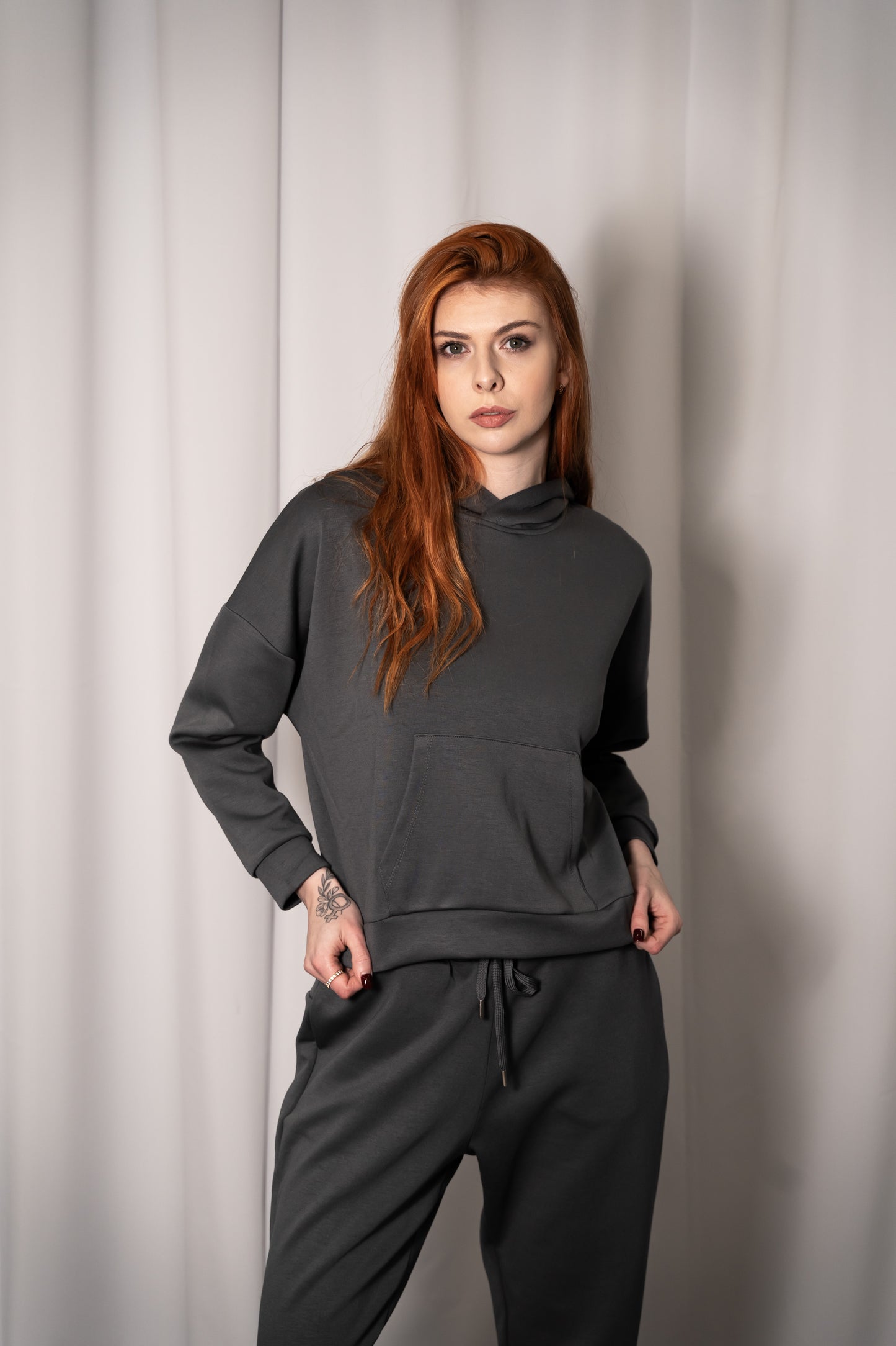 Bluza sportowa szara BSW 1006