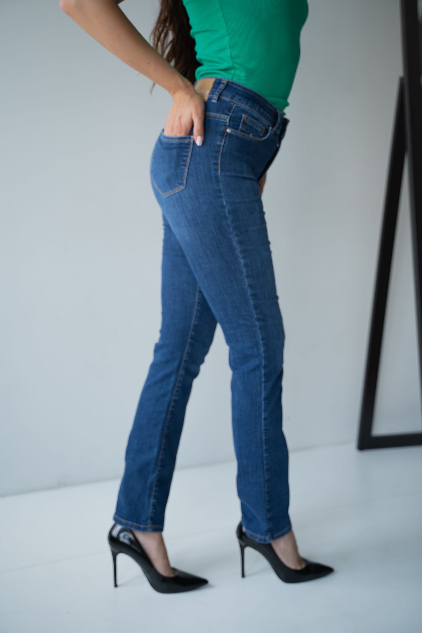 Jeansy damskie niebieskie SLIM FIT Marta 9269-16